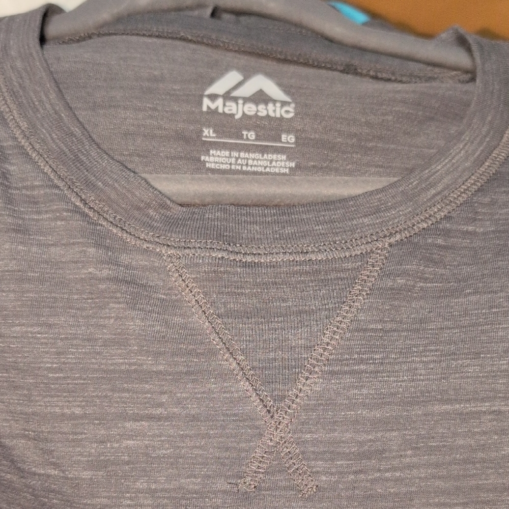 Majestic Charcoal Tampa Bay Tee - Picture 2 of 2